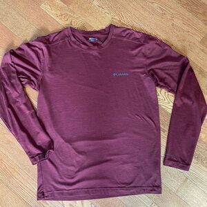 Men's Columbia Long Sleeve Crew Neck Top